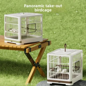 Bird Cage for Parrots XL Extra Large Breathable Portable Anti-Escape Outdoor Ornamental Pet Supplies