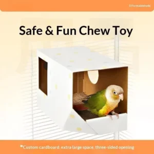 Bird Nest Parrot Chewing Paper Tiger Skin Peach faced Lovebird Small Sun General Sleeping Shelter Harmless Chew Supplies