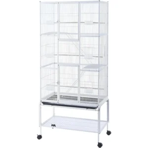Bird cage parrot supplies extra large three floor layer cage for bird playing and breeding and squirrel cage with separate shelf