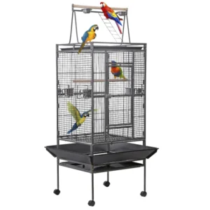 Birdcage High Quality Durable Metal Parrot Cage Large Bird Cage Pet House Pet Supplies
