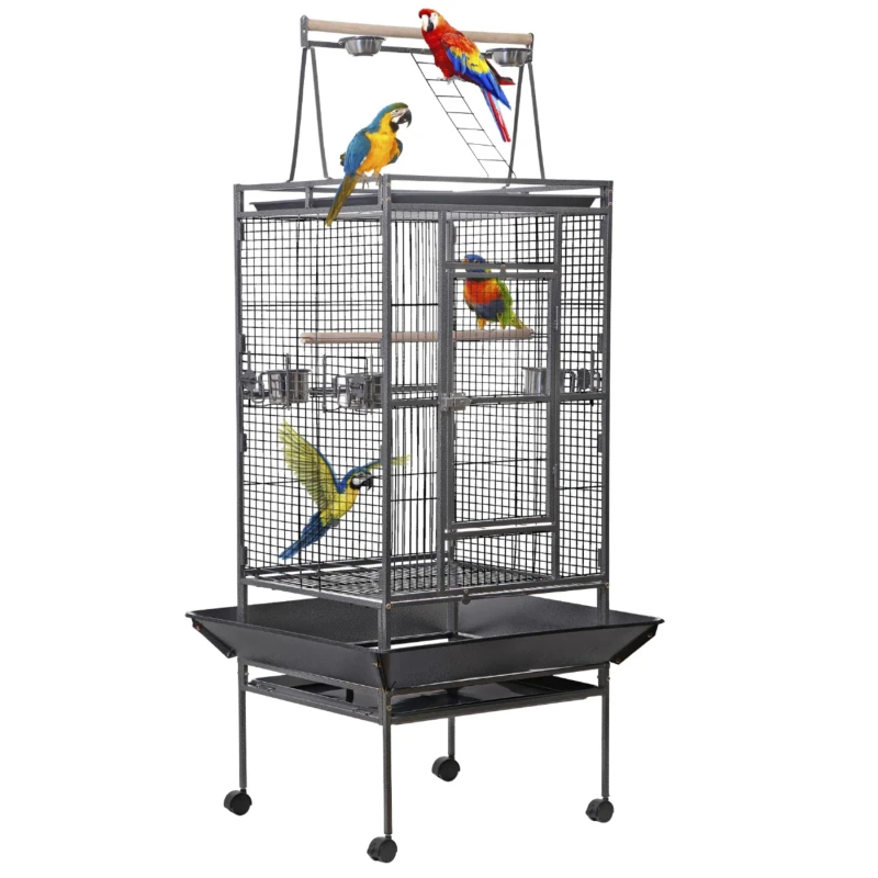 Birdcage High Quality Durable Metal Parrot Cage Large Bird Cage Pet House Pet Supplies