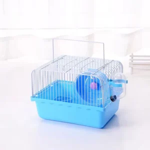 Birds Cage Pet Supplies Portable Iron Bird House Accessories with Plastic Tray Luxury Modern Solid Design