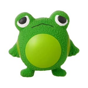 Bite Resistant New Latex Frog Shaped Squeaky Chew Toy for Dogs Interactive Sound Grinding Pet Enrichment Toys