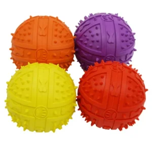 Bite Resistant Rubber Dog Ball Toy