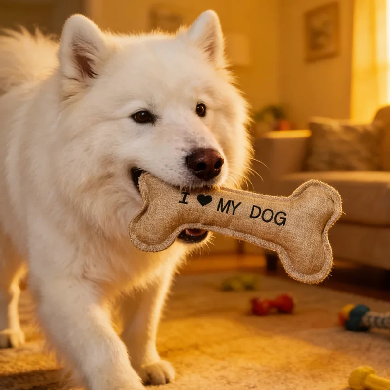 Bone shaped Pet Toy Bite resistant Chew Toy Perfect for Dogs to Amuse Themselves and Kill Time at Home
