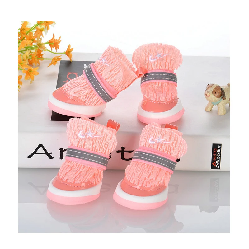 Boots Pet Dog Shoe Walk Running Tiny Cute Paw Shoes for Summer Pug