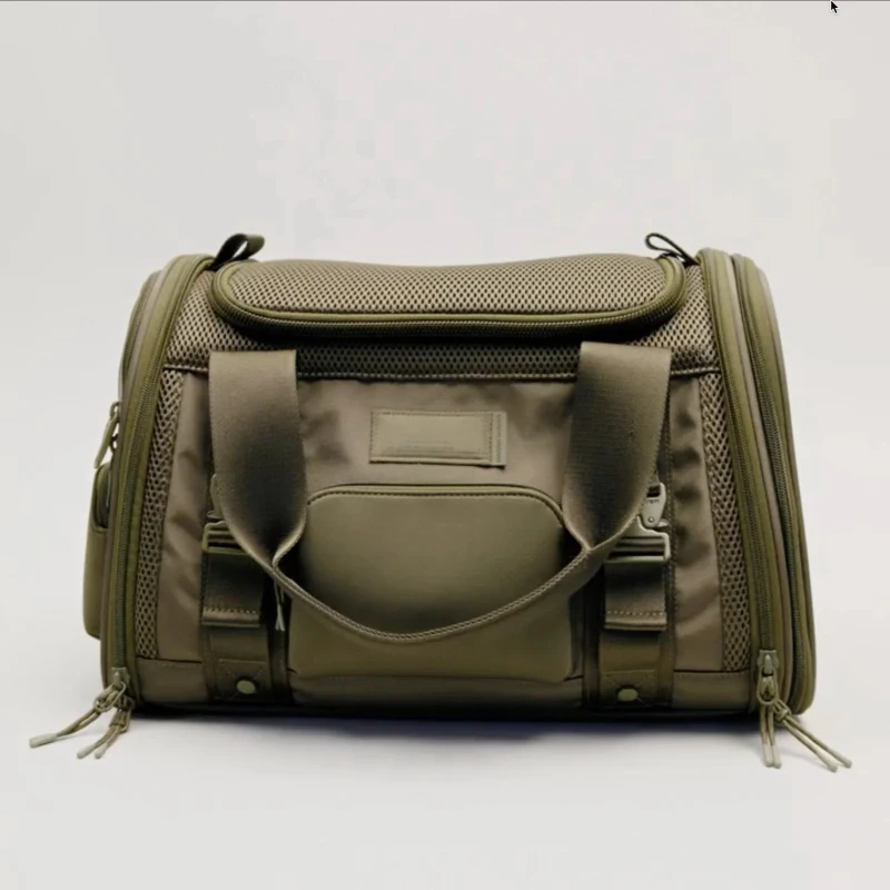 Breathable Cat Carrier Bag Pet Carriers Pet Carry Bag Outing Carry Bag Travel Dog Bag for Cats and Dogs Car Travel Ready