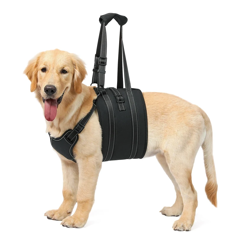 Breathable Dog Lift Harness Sling Adjustable Pet Carrier Straps for Senior Dogs Arthritis Joint Injuries Dogs Support