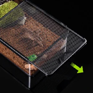 Breathable Eco Friendly Durable Reptile Terrarium Escape proof Enclosure for Reptiles Easy to Clean Breeding Box