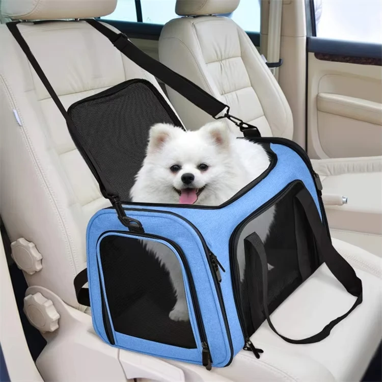 Breathable Pet Backpack Carrier Foldable Pet Travel Bag for Dog cat Small Animals with Mesh