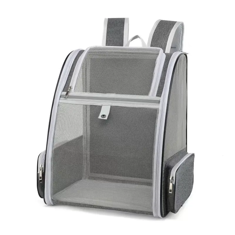 Breathable Sturdy Waterproof Pet Carrier Bag for Small Animals Ventilated Backpack