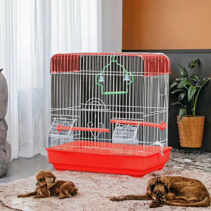 Breeding Parrot Parakeet Metal Commercial Divider Iron Cage for Love Bird