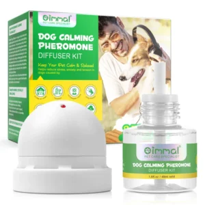 British Standard Plug Pet Training Calming Pheromones Diffuser Refills Kit for Dog Stress and Separation Anxiety Relief