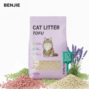 Bulk Highly Absorbent High Quality Easy Flushable Dust Free Plant based Tofu Cat Litter