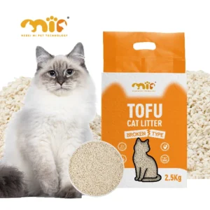 Bulk Purchase Fast Clumping Activated Carbon Crushed Tofu Cat Litter With MSDS Safety Test Certificate