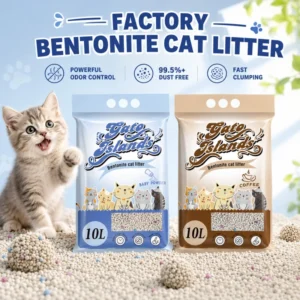 Bulk Sand Cat Bentonite Sand Cat Litter Clumping Odor Control for Multi Cat Homes