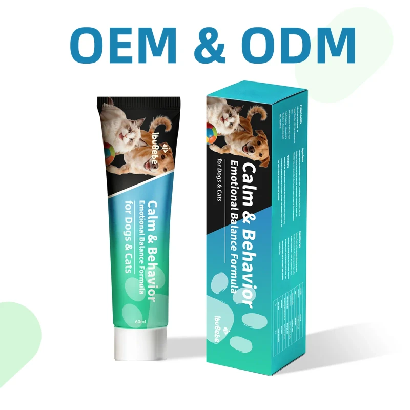 Calm Behavior Supplement for Dogs Cats Emotional Balance Formula OEM ODM Available