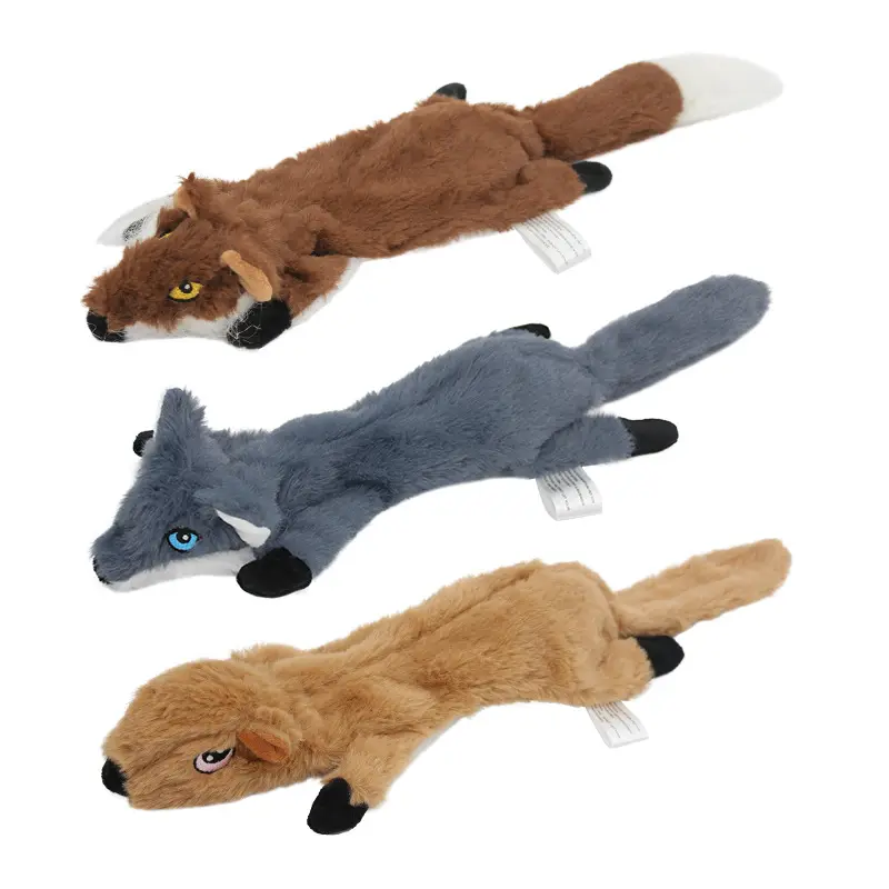 Cartoon Luxury Classic Interactive Squeak Plush Toys for Small Medium Large Dogs Chew Toy