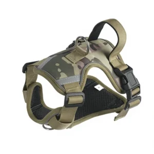 Cartoon Nylon Dog Harness Soft Breathable Mesh Highly Reflective 5 Way Free Adjustable Easy Use