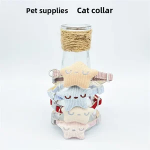 Cartoon Starfish Pet Collar for Cats Dogs Small Size Teddy Small Dog Collar Factory Pet Collar