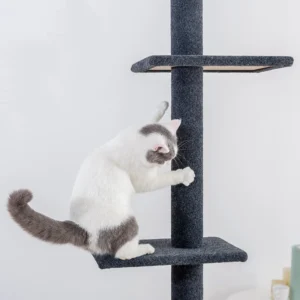Castle Modern Large Big Climbing Scratch Pet Scratcher Wood Condo Furniture Tower Cat Tree