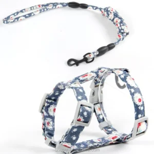 Cat Accessories Leash Harness Adjustable Size Design Pet Cat Outdoor Harness Leash