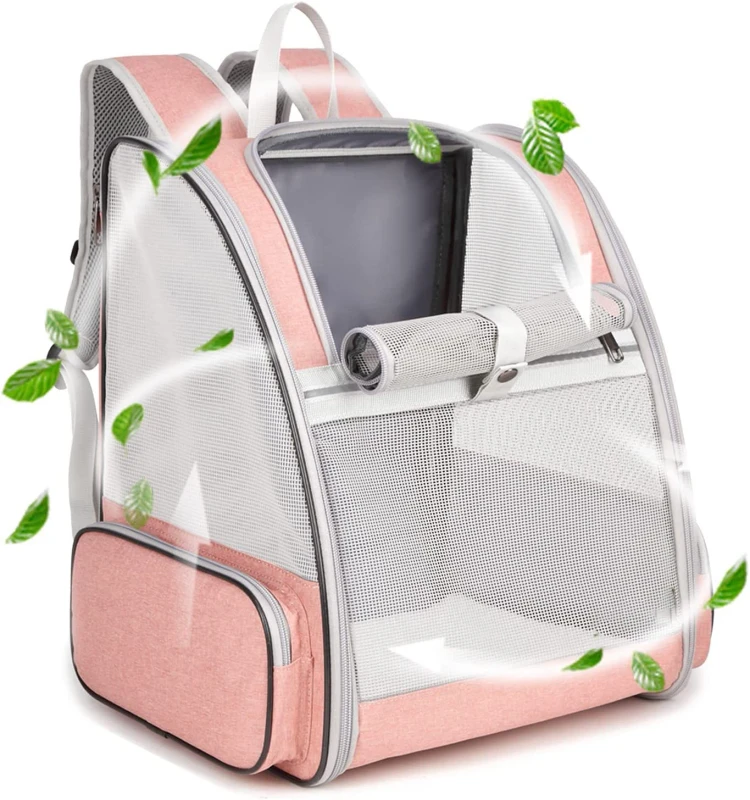 Cat Bag Portable for Outdoor Use Hand held Backpack Versatile Breathable Foldable Pet Bag Cat Small Dog Pet Supplies