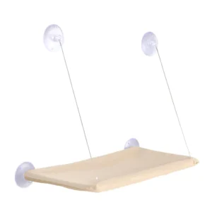 Cat Bed Products Toys for Tower Acrylic Hammock Cage Window Accessories Hanging Wood Pet Accessory