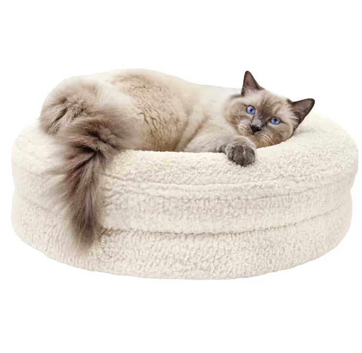 Cat Bed Wood House Cozy Pet Bed Accessories for Dogs Luxury Dog Bed Cute Luxury Washable Pet Cushion Mat