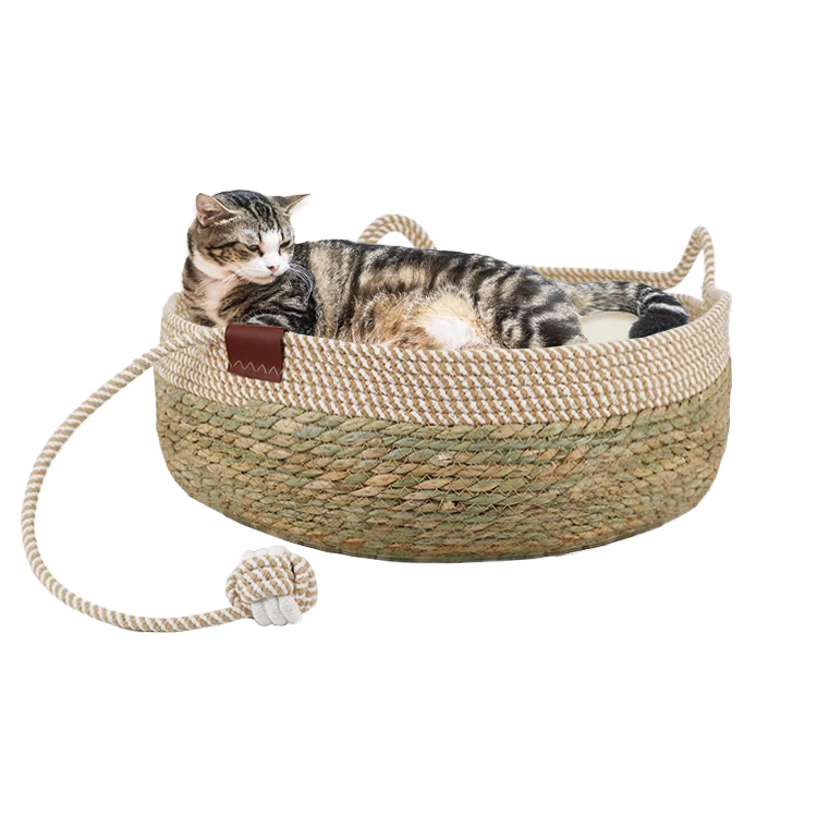 Cat Beds for Indoor Detachable Cat Cave Bed Cat Dog Basket Suitable for Big Pet Bed