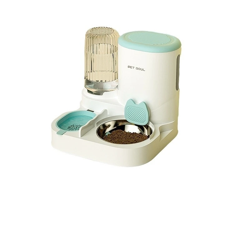 Cat Bowl Automatic Feeder Cat Dog Pet Water Dispenser Integrated Cat Food Bowl Dog Eating Water
