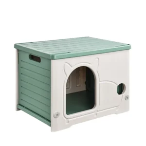Cat Cabinet Modern Fashion Pet Villa House Indoor Outdoor Rainproof Cat Cage with Washable Feature for Living RoomPet Rooms