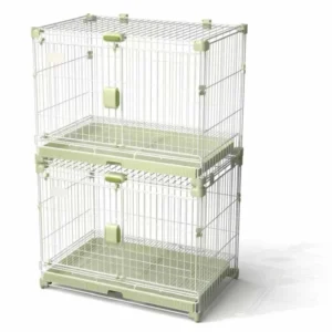 Cat Cage Rabbit Dog Cage Breeders Small Medium and Large Drawer Pet Cage for Easy Cleaning