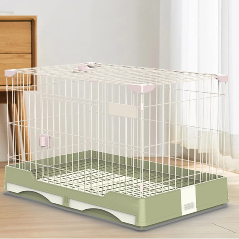 Cat Cage Rabbit Dog Cage Breeders Small Medium and Large Drawer Pet Cage for Easy Cleaning