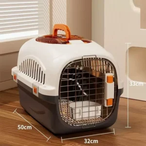 Cat Cages Dog Carrier Box Outdoor Travel Air Transport Portable Box Pet Product for Puppy Kitten