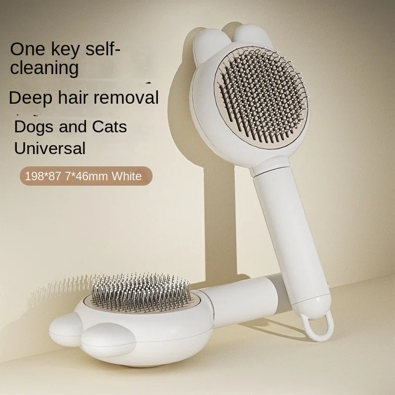 Cat Comb for Removing Loose Hair Pet Grooming Tool for Cats and Dogs Supplier OEM ODM Customizable
