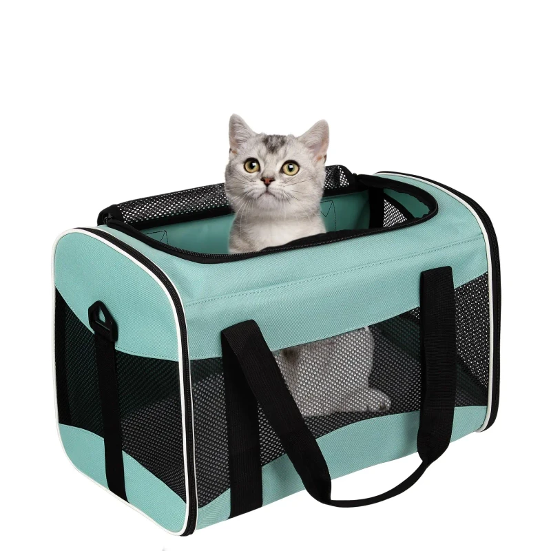 Cat Dog Carrier for Pets Soft Sided Cat Bag Backpack Animal Carriers Travel Puppy Carry As a Toy of Fabric Pet Home