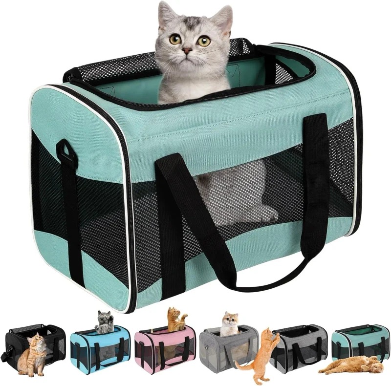 Cat Dog Carriers Soft Sided Pet Carrier Large Cats for Medium Big Cat Small Dog