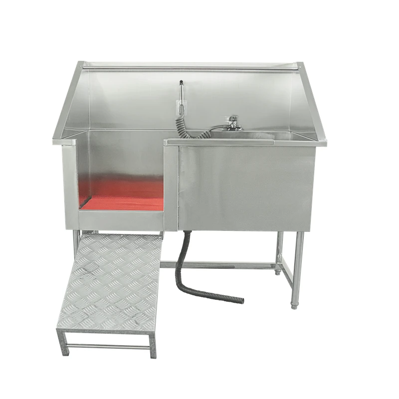 Cat Dog Grooming Bath Bath Tub Stainless Steel Pet Grooming Spa Bathtub Dog