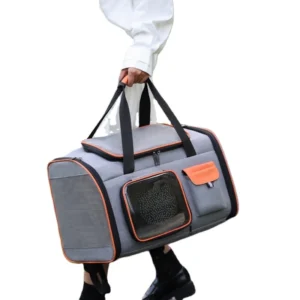 Cat & Dog Pet Backpack Outdoor Portable Breathable Large Space Color Matching Model 5050