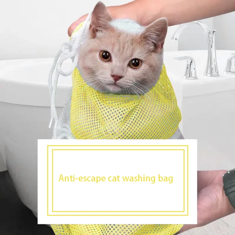 Cat Grooming Set Outdoor Dog Cleaning Polyester Shower and Bathing Bag Premium Pet Products