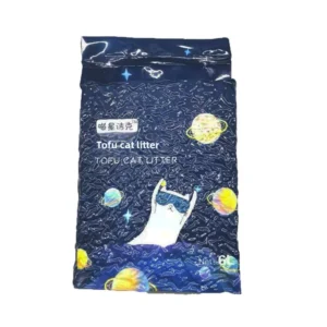 Cat Litter Deodorizing Low Dust Soybean Based Bentonite Clay Blended Bulk Cat Litter Model A1 One Pack