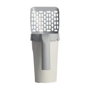 Cat Litter Disposal System Premium Integrated Detachable Deep Cat Litter Scoop with Bags Waste Container Inside