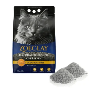 Cat Litter Factory XINGMEI 99% Dust Free Fast Clumping Crushed Bentonite Cat Litter