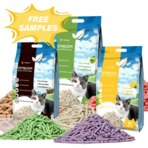 Cat Litter High Quality Dust Free Easy Scoop Odor Control Eco Friendly Tofu Cat Litter