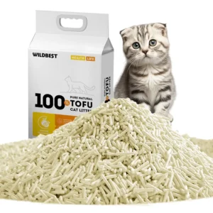Cat Litter Low Dust Free Fast Clumping Highly Absorbent High Agglomeration Tofu Cat Litter