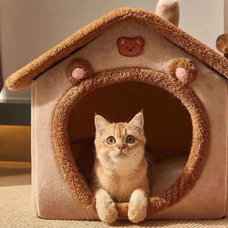 Cat Nest Doghouse All Seasons Summer Universal Detachable Washable Cloth Type Winter Warm Pet Supplies Small Animals