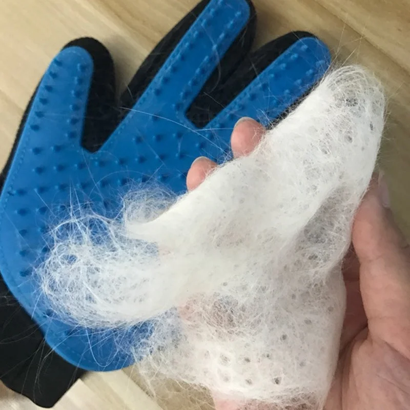 Cat Pet Cleaning Jerking Gloves Pet Grooming Massage Gloves Silicone Dog Bathing Massage Gloves