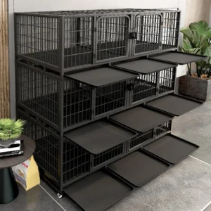 Cat Rabbit Pigeon Dog Breeding Cages Three-Layer Large Extra Large Household Easy Installation Lightweight