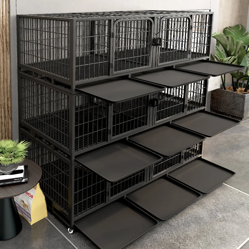 Cat Rabbit Pigeon Dog Breeding Cages Three-Layer Large Extra Large Household Easy Installation Lightweight
